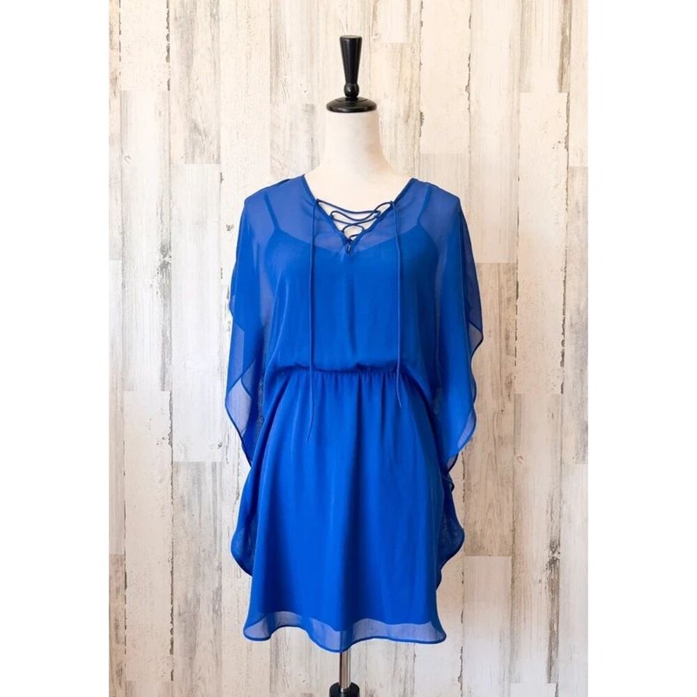 Express Blue Fairy Mini Dress XS